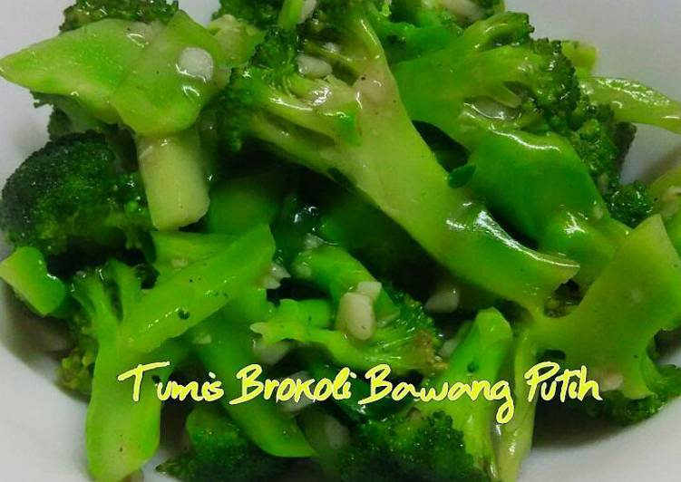 Resep Tumis Brokoli Bawang putih, Enak Banget