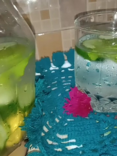 A picture of Cucumber detox water.