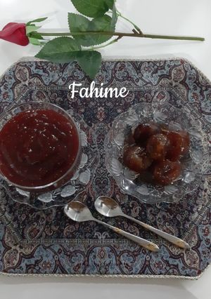 عکسی از دستور مربا و مارمالاد انجیر