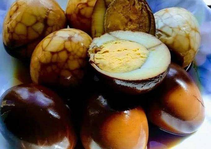 Cara Membuat Telor pindang simpel Farah Quinn