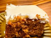 A picture of carrot cake mix