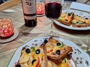 Una foto de pizza integral exprés