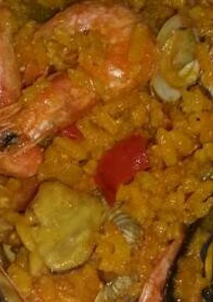 Una foto de Paella mixta