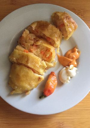 Foto resep Selimut Sayur Ngumpet (vegetable roll)