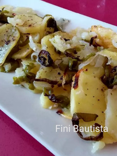 Una foto de Patatas panadera a lo pobre