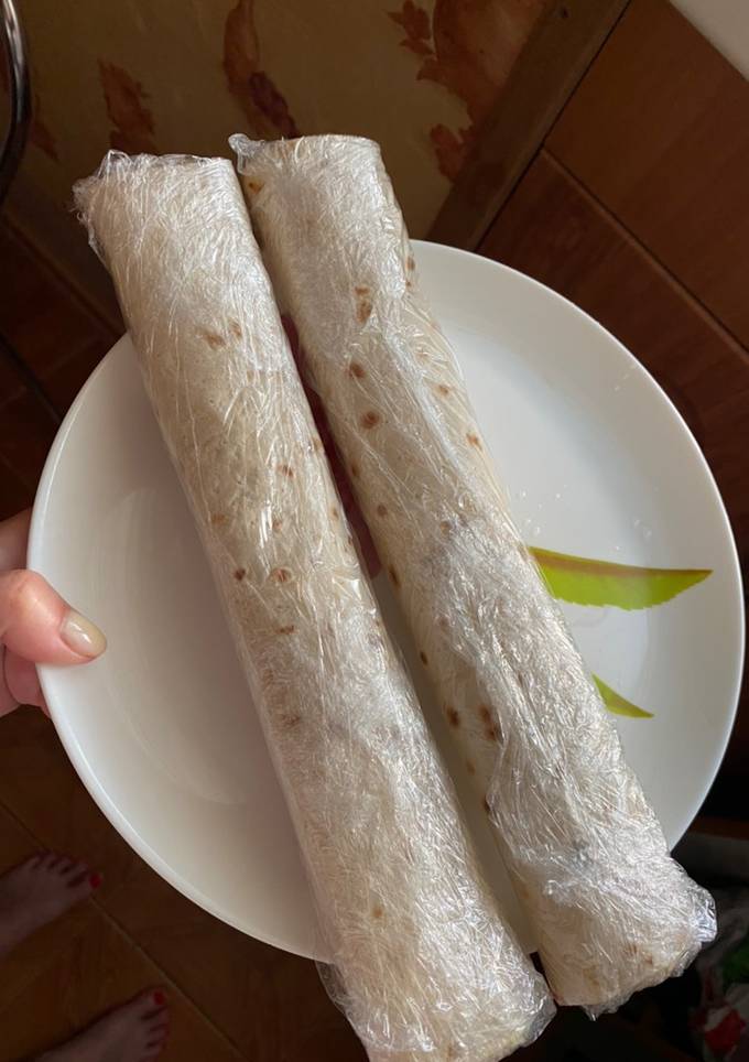 Рулетики з лавашу