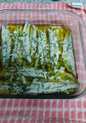 Una foto de Boquerones en vinagre