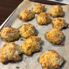 Cottage Cheese Biscuits A picture of Cottage Cheese Biscuits.