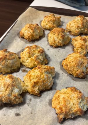 A picture of Cottage Cheese Biscuits.