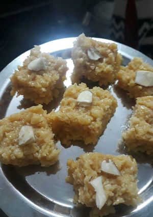 A picture of Milk cake.