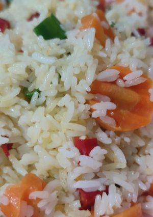 Foto resep Nasi goreng bawang keju sayur beku
