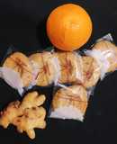 Ginger Shortbread cookies