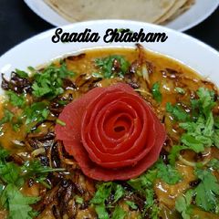 A picture of Mong fry daal.