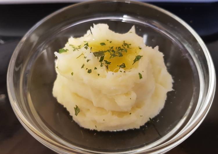 Mashed Potatoes with Virgin olive oil