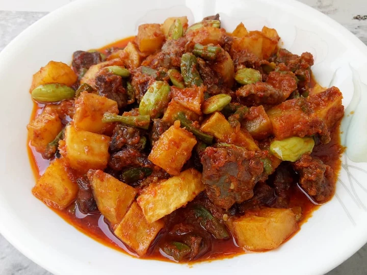 Cara Gampang Membikin Resep  Sambal Ati Ampela Kentang yang Bikin Ngiler, Bisa Manjain Lidah