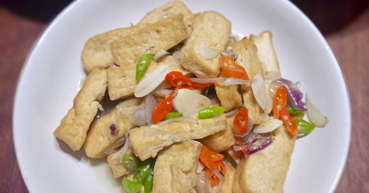Oseng Tahu Goreng