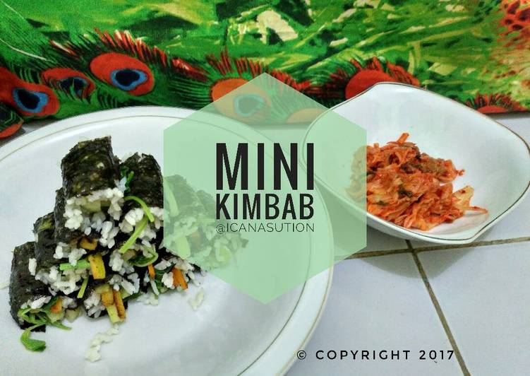 Bumbu Kimbab mini | Cara Mengolah Kimbab mini Yang Sempurna