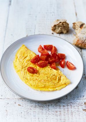A picture of Simple Cheese Omelette.