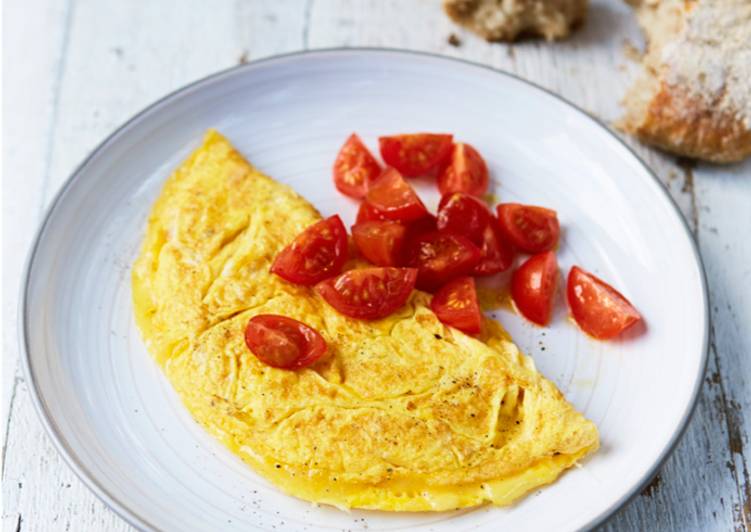 Recipe of Perfect Simple Cheese Omelette