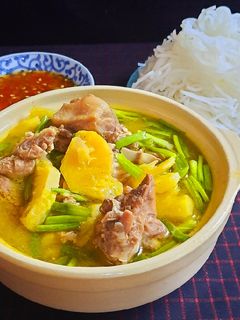 Hình của món Vịt nấu thơm.
