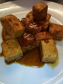 Una foto de Tofu a la miel