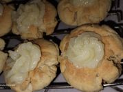 Una foto de lemon pie con aceite