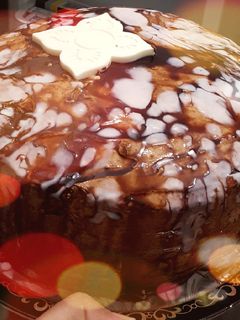صورة لوصفة تورتة عالية طعمها روعة 😋