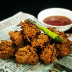 A picture of Leftover Rice Fritters.
