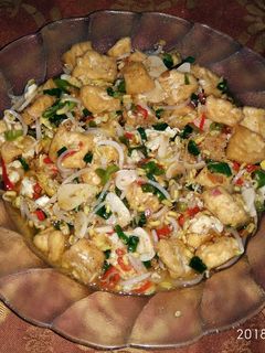 Foto resep Cah Tahu Tauge Pedas