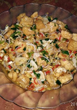 Foto resep Cah Tahu Tauge Pedas