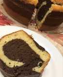 Pastel marmoleado
