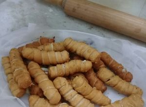 Una foto de Tequeños