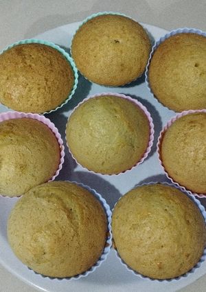 Una foto de Muffins Veganos De Vainilla
