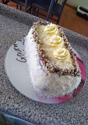 Una foto de Torta de zanahoria