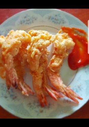 Foto resep Udang Tempura