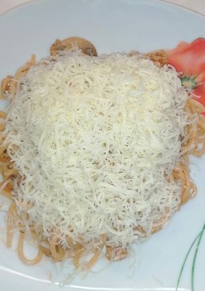 Milánói csirkemell 🐔🍄🧀🍝 recept fotója