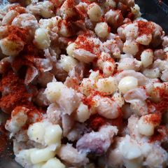 A picture of Boiled Githeri.