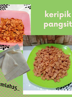 Foto resep Keripik kulit pangsit