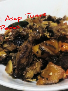 Foto resep Ikan Pari Asap Tumis pedas