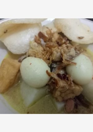 Foto resep Lontong ala Magic Com