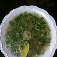 A picture of Lemon Coriander Soup.