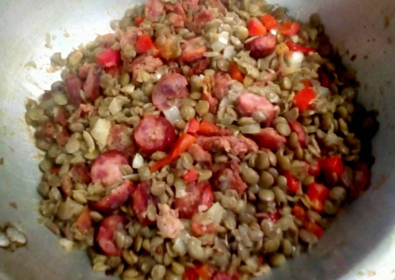 Lentejas Guisadas con Chorizo