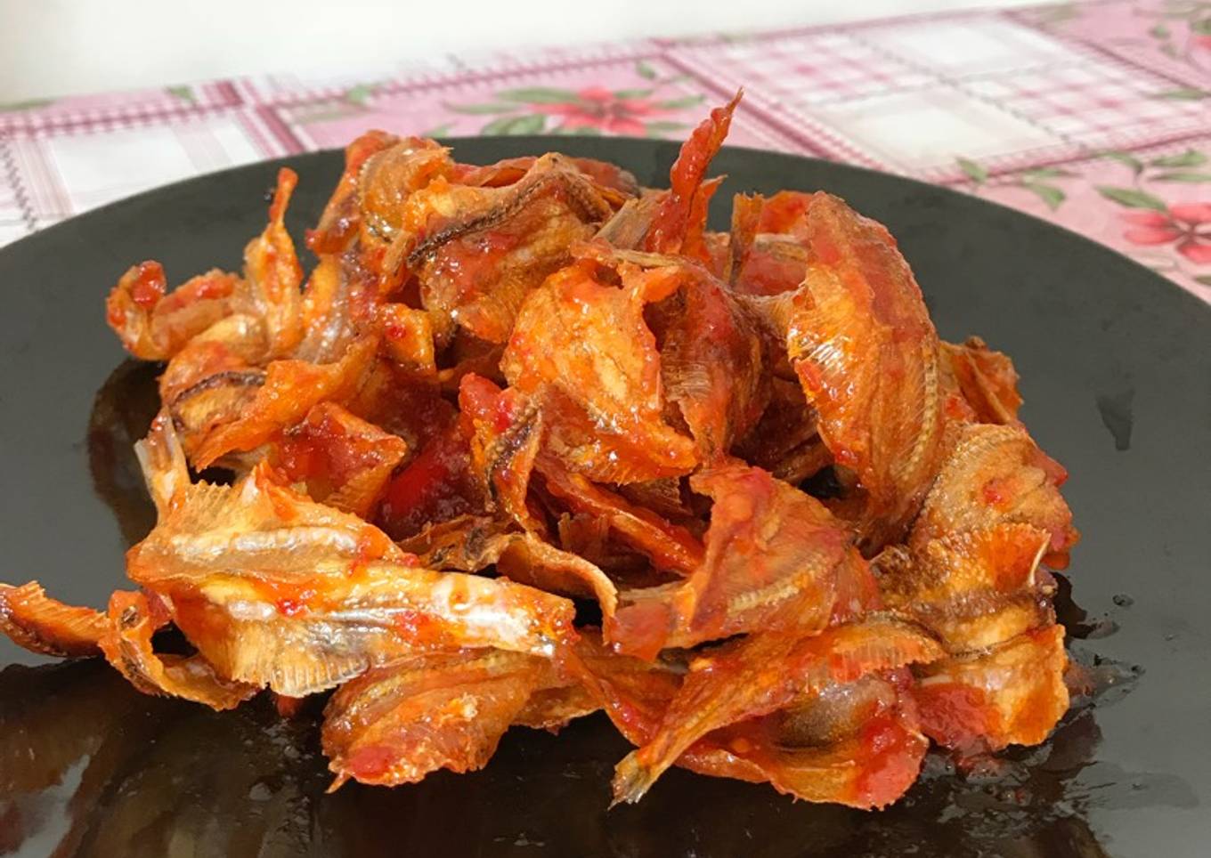 Balado Ikan Kering
