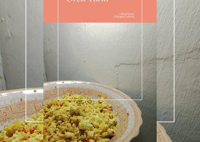 Orek / Bejek Tahu / Tahu Bubuk / Racek