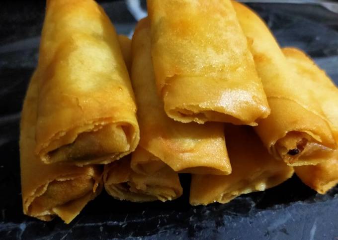 Steps to Prepare Speedy Spring Rolls