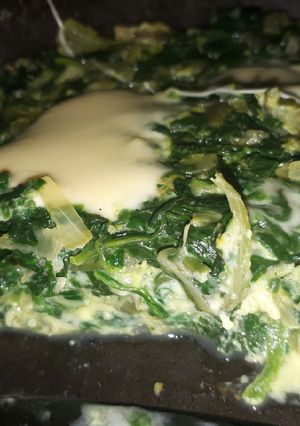 Una foto de Tortilla de Espinaca y Acelga