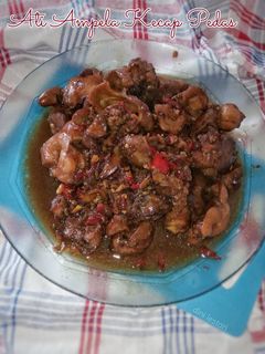 Foto resep 65. Ati ampela kecap pedas