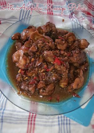 Foto resep 65. Ati ampela kecap pedas