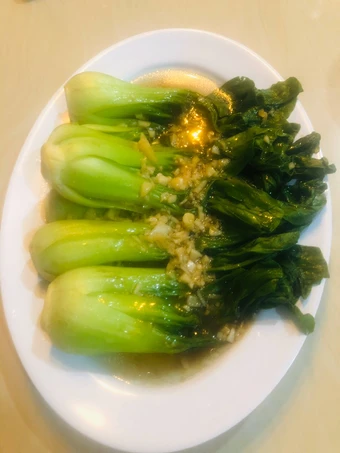 Recipe Pakchoy Garlic Saus Tiram Ala Resto the Awesome  Makes you drool