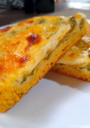 Una foto de Masa de tarta casera de Calabaza